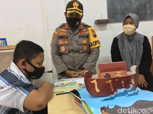 Kampung Sinau Jadi Obat Rindu Sekolah Bagi Anak-anak di Mojokerto