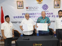 Kemnaker & BNSP Sepakati Standar Sertifikasi Pelatihan Kerja di BLK