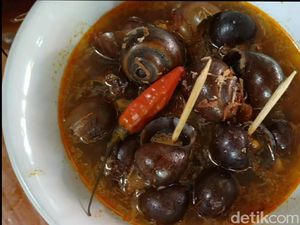 Keong Sawah Diolah Jadi Gulai, Botok hingga Keong Gemes di Pekalongan
