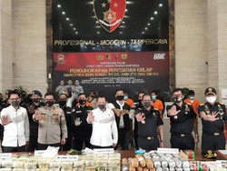 Bareskrim Ungkap Modus Penyelundupan 159 Kg Sabu Jaringan China