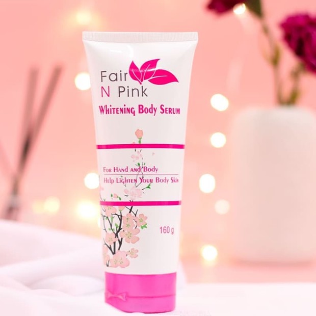 Fair N Pink Whitening Body Serum/instagram.com/fairnpink_official/ Produk Body Serum