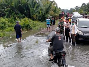 Diguyur Hujan Deras, 9 Desa di Malangke Barat Luwu Utara Kebanjiran