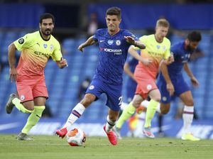 Chelsea Vs Man City di Babak 1: Pulisic Bawa The Blues Unggul 1-0