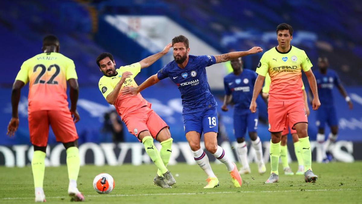 Head to Head Chelsea vs Man City (Foto: Getty Images/Julian Finney)