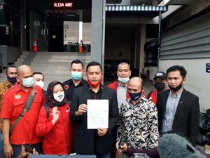 DPD PDIP Jakarta Laporkan Kasus Pembakaran Bendera ke Polda Metro