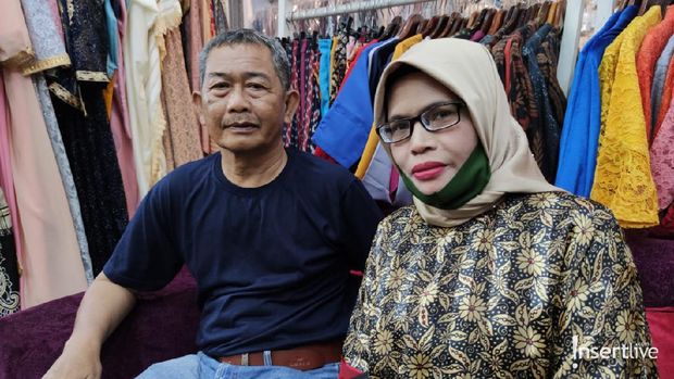 Iis dan Dodi, orang tua Tiara istri Ginanjar