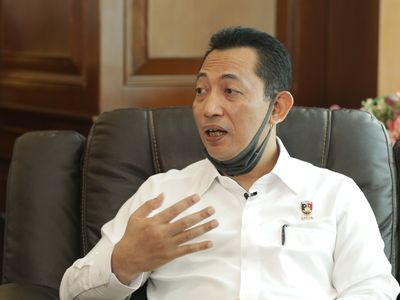 Potret Komjen Listyo Sigit Calon Kapolri Tunggal Jokowi