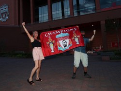 Liverpool Juara Liga Inggris, Liverpudlians Pesta di Twitter