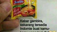 Mie Instan Bisa Juga Bikin Ngakak Lewat Meme Lucu