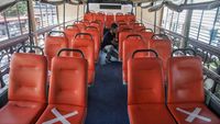 Persiapan New Normal di Bus Tingkat Wisata