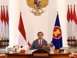 Jokowi Umumkan Indonesia Naik Kelas