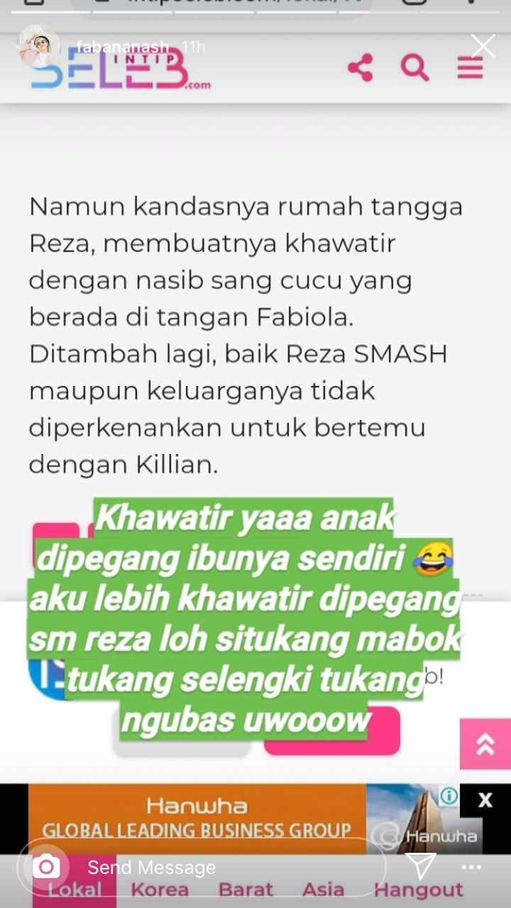 Reza SMASH dituding mantan istri kerap selingkuh, tukang mabuk hingga pakai narkoba.