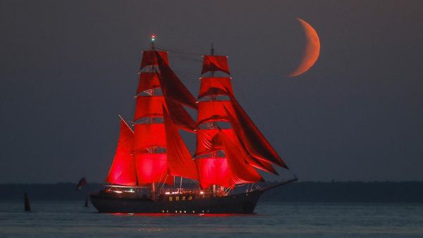 Seperti Ini Pemandangan Romantis di Teluk Finlandia