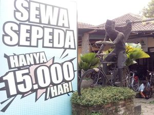 Cuma Rp 15 Ribu, Bisa Puas Sewa Sepeda Keliling Borobudur Cuma Rp 15 Ribu, Bisa Puas Sewa Sepeda Keliling Borobudur