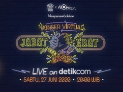 Tonton Konser Virtual Jabat Erat The Rain Live on detikcom di Sini