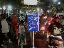 Besok Pagi Akan Ada Pop Up Bike Line di Jalan Darmo Surabaya, Bukan CFD