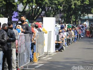 Hasil Terbaru Tes Masif BIN di Bandung: 43 Reaktif, 8 Orang Positif COVID-19