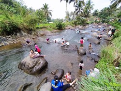 Dibuka Kembali, Wisata Cadas Ngampar Ciamis Ramai Pengunjung