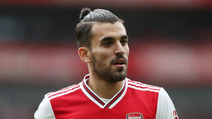 Dani Ceballos LONDON, ENGLAND - MARCH 07: Dani Ceballos of Arsenal during the Premier League match between Arsenal FC and West Ham United at Emirates Stadium on March 07, 2020 in London, United Kingdom. (Photo by Alex Morton/Getty Images)