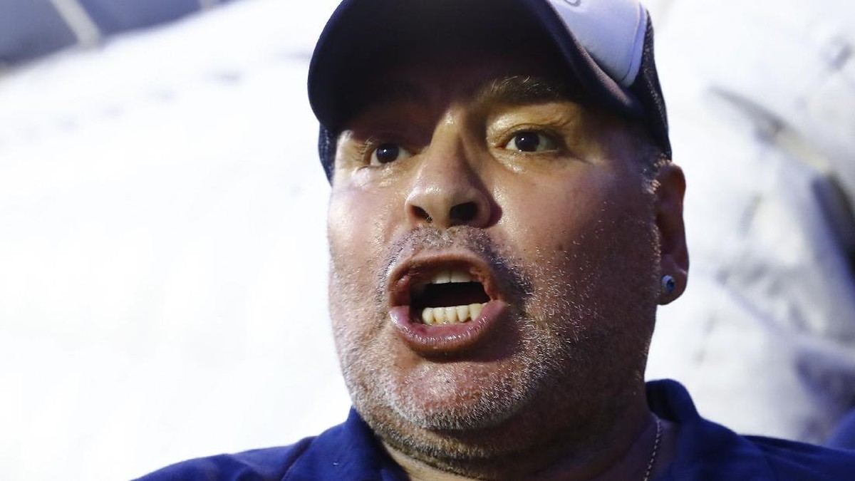 Anak-anak Diego Maradona dilaporkan berebut harta sang ayah. (Foto: Getty Images/Marcos Brindicci)