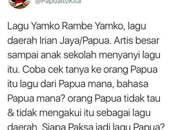 BPNB Papua: Belum Ada Literatur Yamko Rambe Yamko dari Bahasa Mana