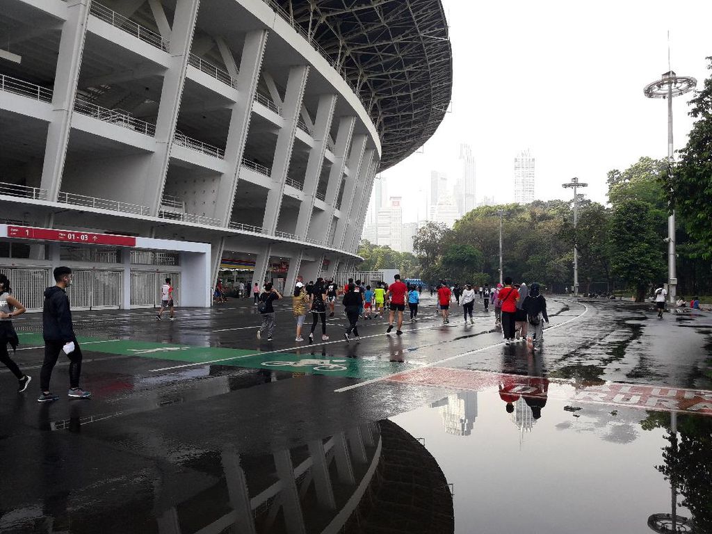 Minggu Ke-4 Dibuka Kembali, GBK Tak Lagi Padat di Saat Pandemi Minggu Ke-4 Dibuka Kembali, GBK Tak Lagi Padat di Saat Pandemi
