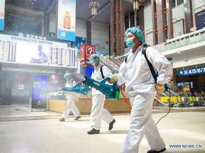 Kondisi Stasiun di Beijing Saat Serangan Baru Corona