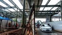 Melihat Pembangunan Skybridge Integrasi MRT ASEAN-TransJ CSW