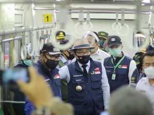 Ridwan Kamil-Bima Arya Cek Stasiun Bogor, 8 Orang Reaktif COVID-19