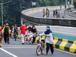 Ragam Catatan CFD DKI di Jaktim, Jaksel hingga Jakpus Hari Ini