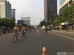 CFD Jalan Hayam Wuruk-Gajah Mada, Warga Minta Jalur Sepeda Diperluas