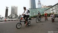 Jalur Sepeda Dibuka Meski CFD di Sudirman-Thamrin Ditiadakan