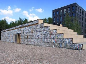 Kantor Ini Dibangun Pakai Sampah Kertas, Percaya?