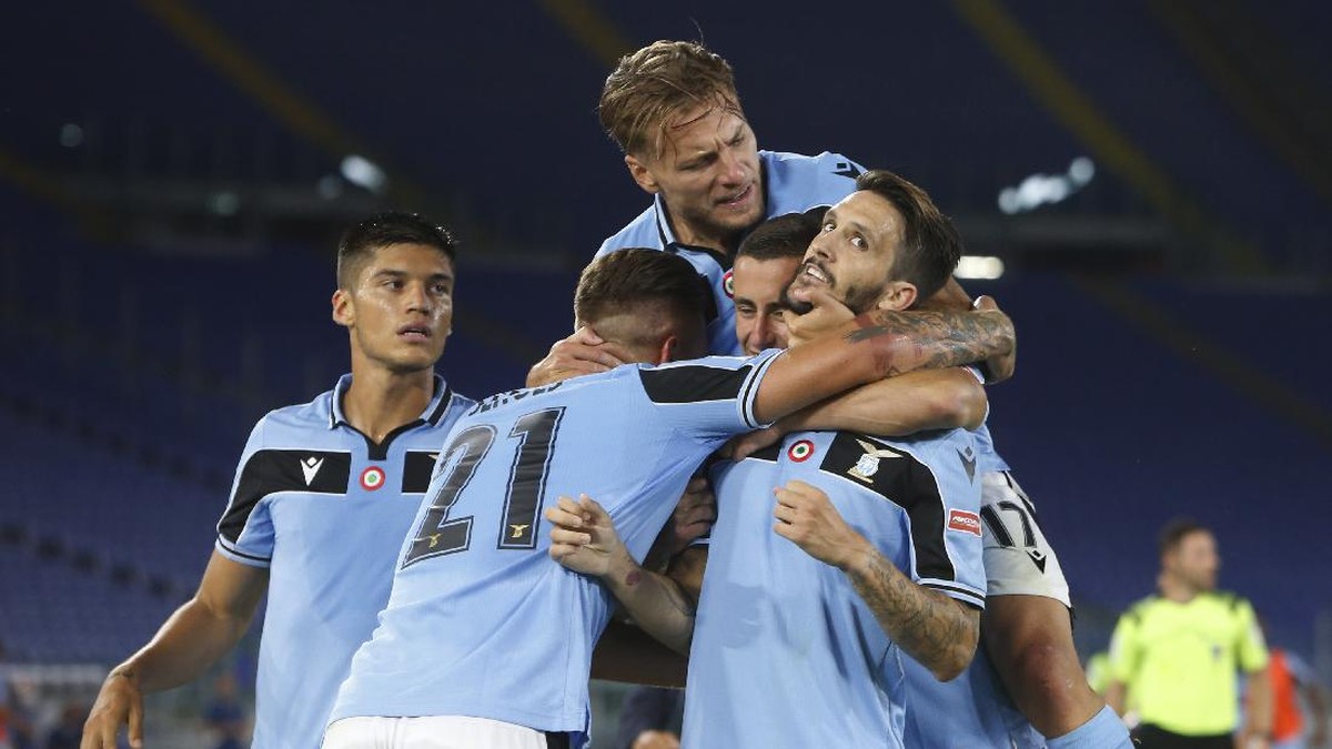 Lazio kembali ke Liga Champions setelah absen satu dekade lebih. (Foto: Riccardo de Luca/AP Photo)