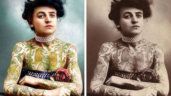 Habiskan 3 Ribu Jam, Seniman Ini Warnai Foto Sejarah Hitam Putih