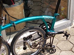 Sepak Terjang Kreuz, Brompton Made in Bandung yang Dipakai Jokowi