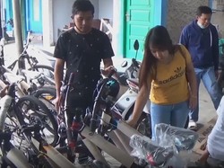 Penjualan Meningkat, Pedagang Sepeda di Sumedang Kehabisan Stok