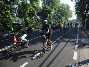 Warga Surabaya yang Bersepeda Makin Ramai, Polisi Akan Patroli Ngontel Juga Warga Surabaya yang Bersepeda Makin Ramai, Polisi Akan Patroli Ngontel Juga