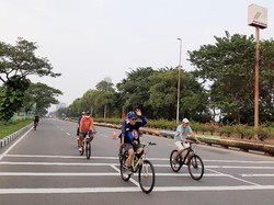Ini Jumlah Pesepeda-Pejalan Kaki di 32 Titik CFD DKI 28 Juni, Jaktim Terbanyak