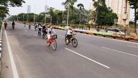 Potret CFD di Jalan Benyamin Sueb Kemayoran
