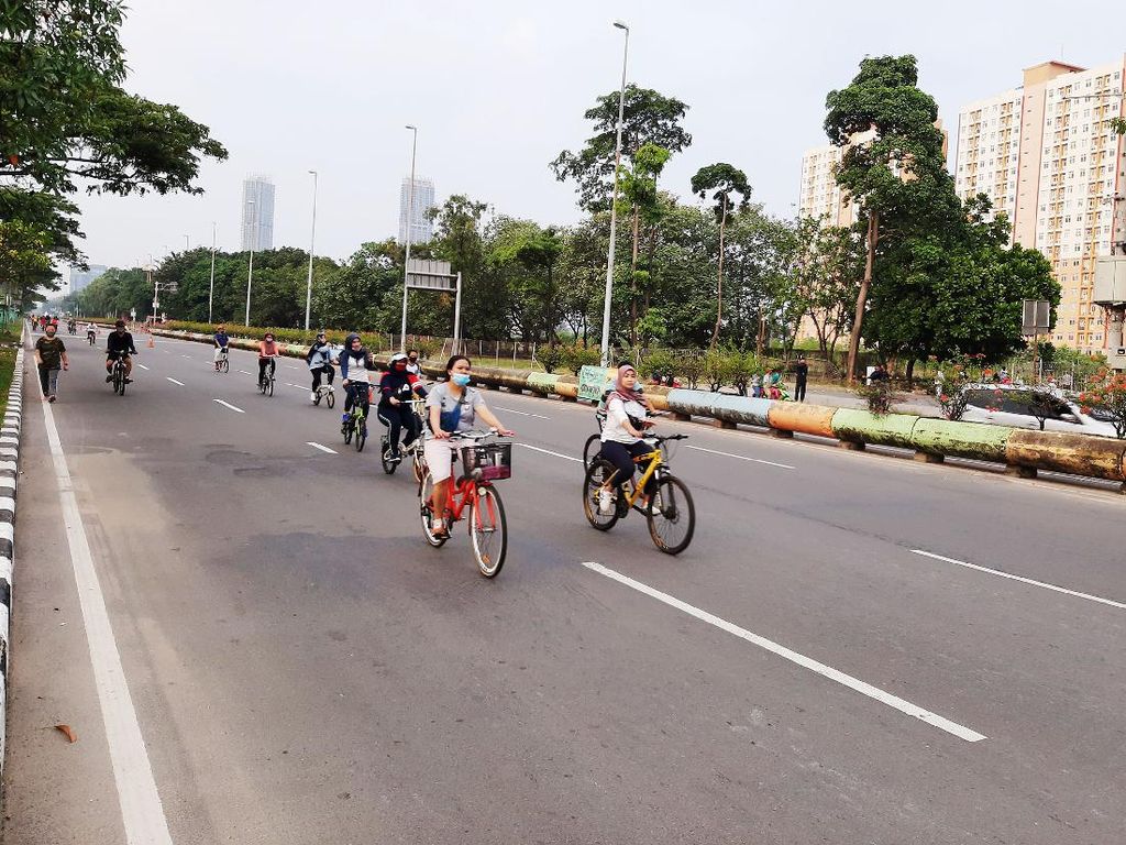 Potret CFD di Jalan Benyamin Sueb Kemayoran Potret CFD di Jalan Benyamin Sueb Kemayoran