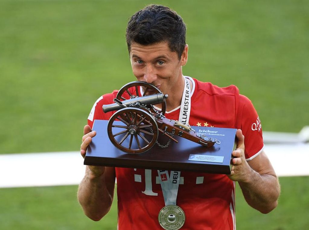 Torjagerkanone Kelima Lewandowski, Bisa Susul Gerd Mueller? Torjagerkanone Kelima Lewandowski, Bisa Susul Gerd Mueller?