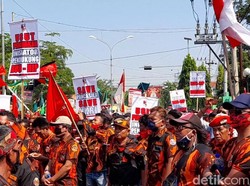 Massa Brebes Bergerak Desak RUU HIP Dicabut dari Prolegnas