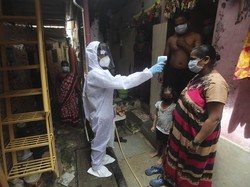 Nyaris 25 Ribu Kasus Sehari, Sudah 673.165 Orang Positif Corona di India