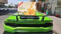 Potret Lamborghini Huracan Dipakai Buat Antar Mangga