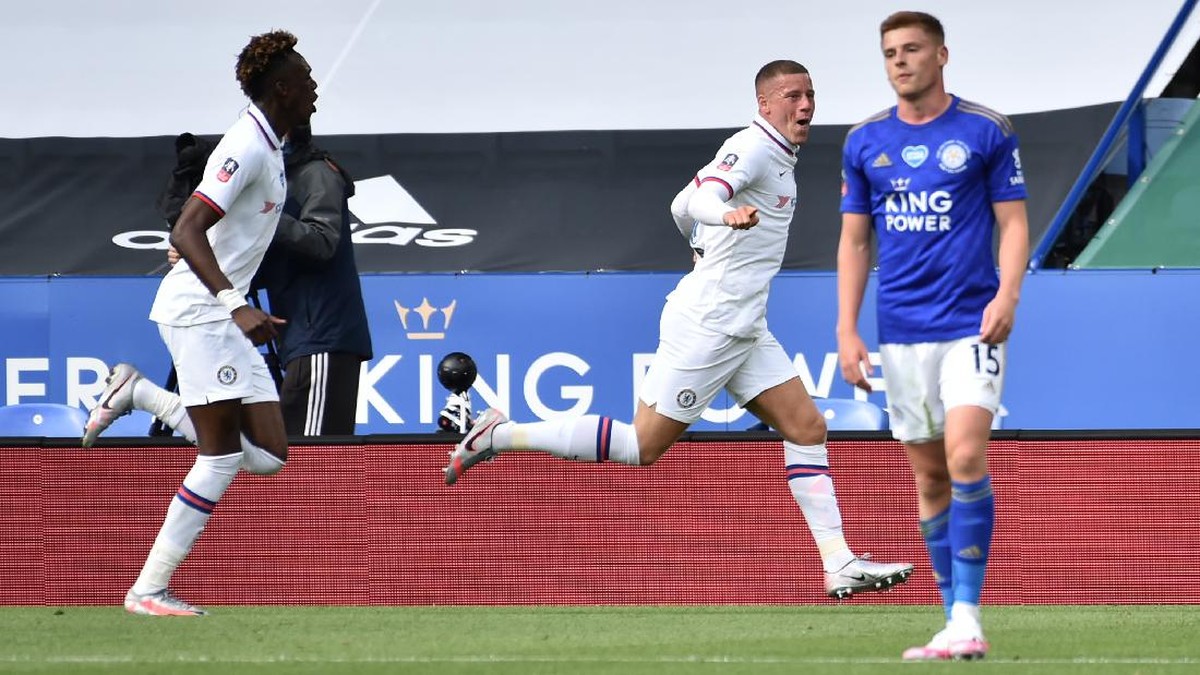 Chelsea lolos ke semifinal Piala FA usai menyingkirkan Leicester City. (Foto: Getty Images/Pool)