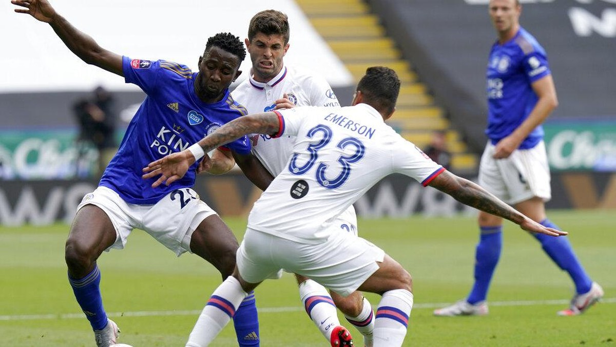 Leicester Vs Chelsea di Piala FA. (Foto: AP/Tim Keeton)