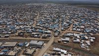 Potret Kamp Pengungsian Idlib Suriah dari Atas
