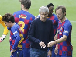 Drama Baru Barcelona: Bakal Hadapi Quique Setien di Pengadilan