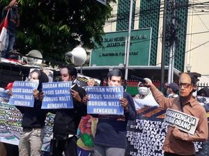 Sidang Novel Kembali Diwarnai Aksi